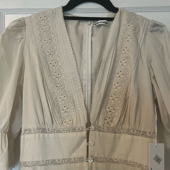 NWT Reformation Fran Cotton Midi Dress - Picture 7 of 7